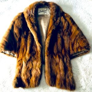 Fur cape
